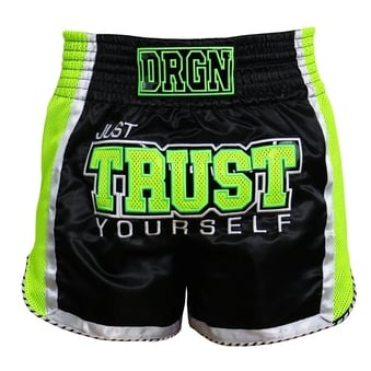 DragonDo MT3110 Muay Thai Şortu Nakışlı Kick Boks Şortu